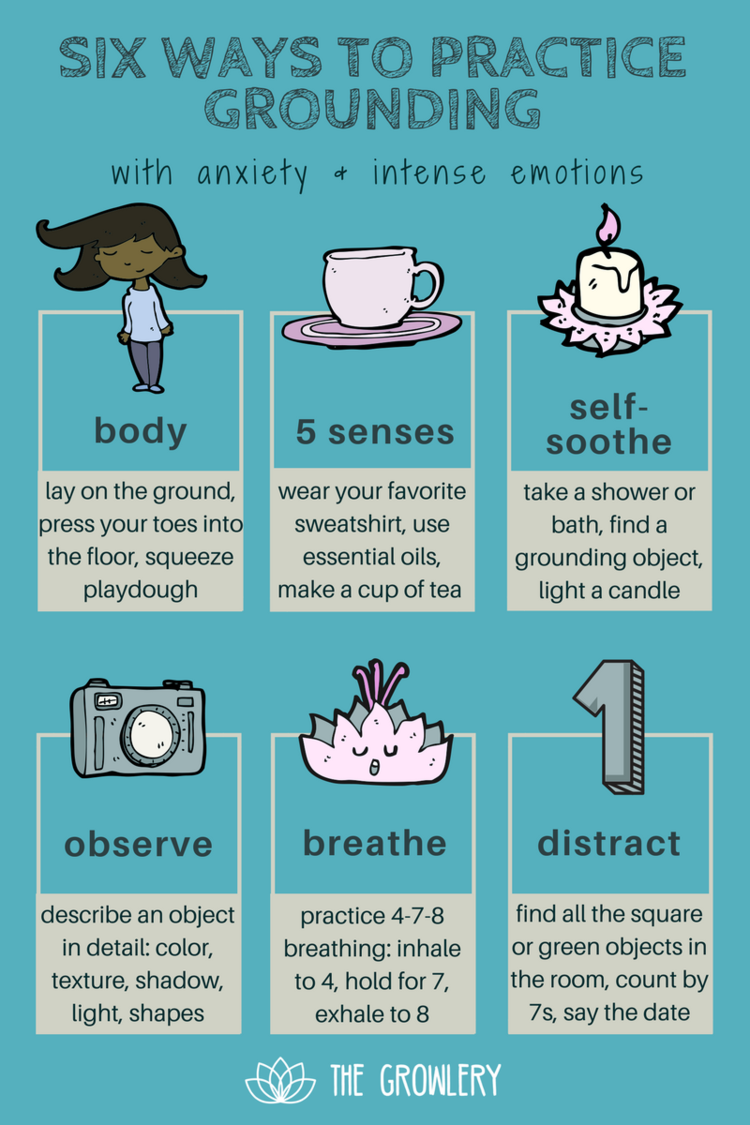 Grounding Activities for Anxiety